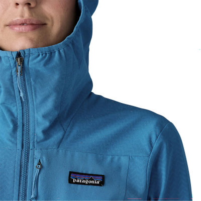Куртка для треккинга Patagonia R1 CrossStrata Hoodie, женская — 6