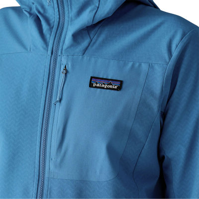 Куртка для треккинга Patagonia R1 CrossStrata Hoodie, женская — 8