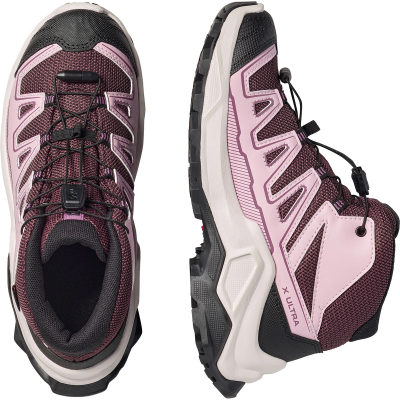 Треккинговые ботинки Salomon X Ultra Mid GTX, детские — 2