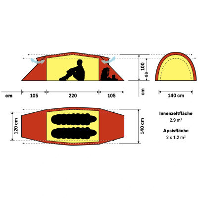 Палатка Hilleberg Kaitum 2 — 2