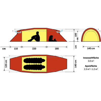 Палатка Hilleberg Kaitum 2 GT — 2