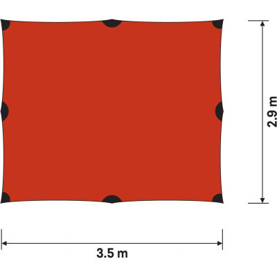 Тент Hilleberg 10 UL Tarp — 2