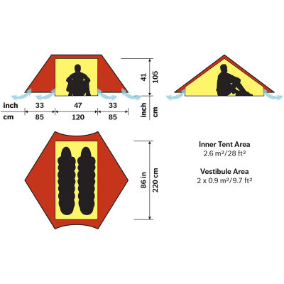 Палатка Hilleberg Anaris — 2