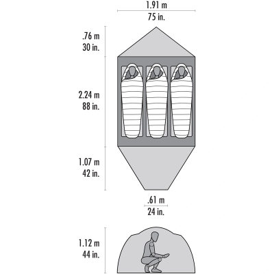 Палатка MSR Remote 3 — 5