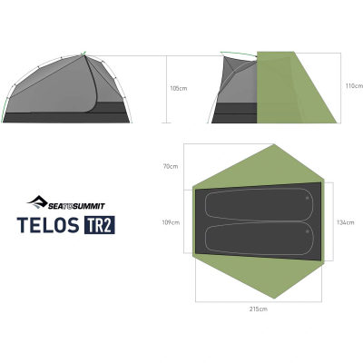 Палатка Sea to Summit Telos TR2 — 11