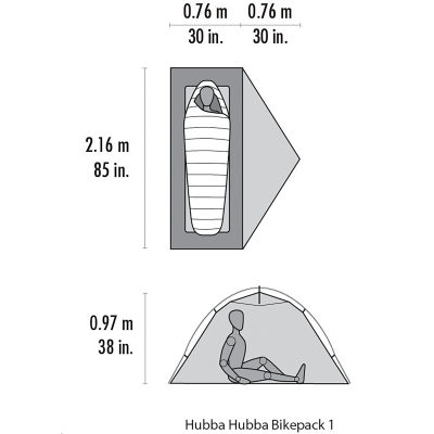 Палатка MSR Hubba Hubba Bikepack 1 — 9