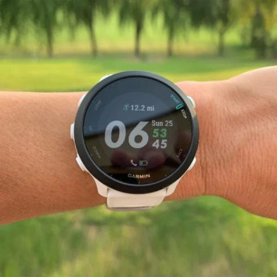 Garmin Forerunner 55 Whitestone — 8