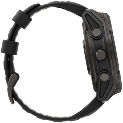 Garmin Fenix 8 Pro — 51 мм MicroLED Sapphire Carbon Gray DLC Titanium Black / Pebble Gray — 4