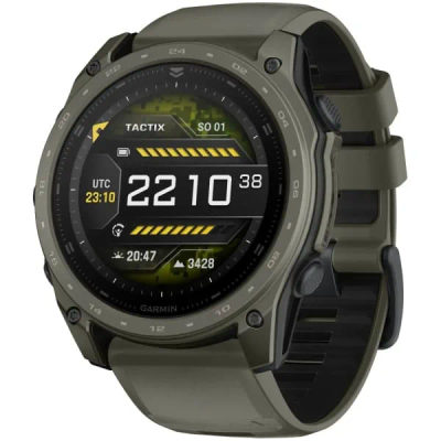 Garmin Tactix 8 — 51 мм AMOLED Cerakote Coating Olive Drab
