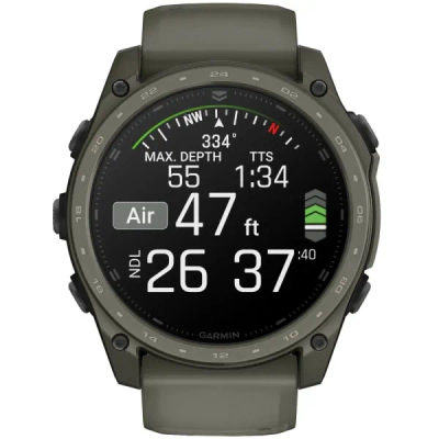 Garmin Tactix 8 — 51 мм AMOLED Cerakote Coating Olive Drab — 3
