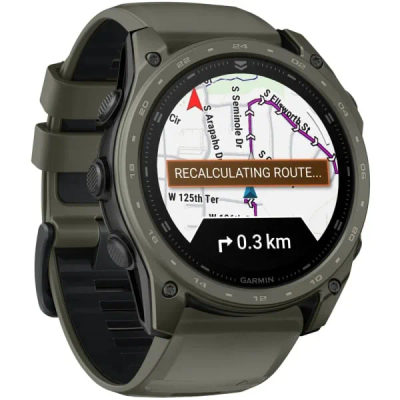 Garmin Tactix 8 — 51 мм AMOLED Cerakote Coating Olive Drab — 5