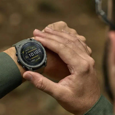 Garmin Tactix 8 — 51 мм AMOLED Cerakote Coating Olive Drab — 7