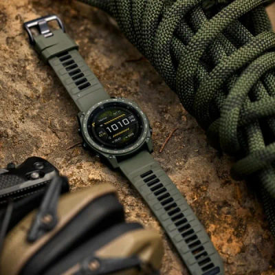 Garmin Tactix 8 — 51 мм AMOLED Cerakote Coating Olive Drab — 8