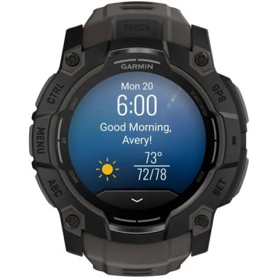 Garmin Instinct 3 — 50 мм AMOLED Black / Charcoal — 2