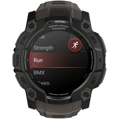 Garmin Instinct 3 — 50 мм AMOLED Black / Charcoal — 4