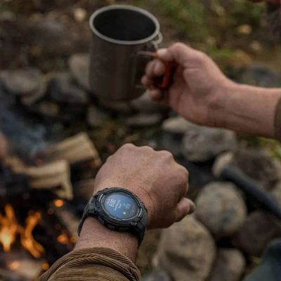 Garmin Instinct 3 — 50 мм AMOLED Black / Charcoal — 8