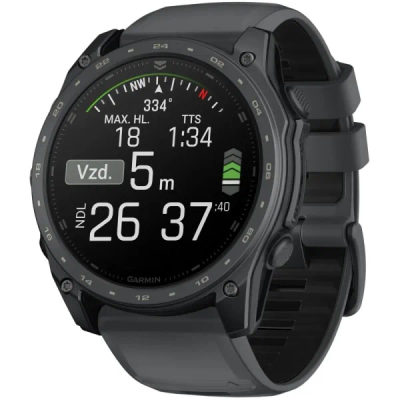 Garmin Tactix 8 — 51 мм AMOLED Cerakote Coating Slate Gray — 2