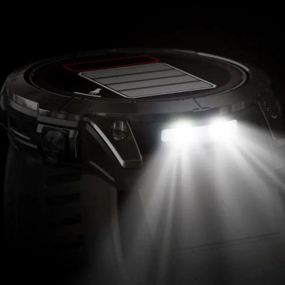 Garmin Fenix 7X Pro Sapphire Solar DLC Titanium Carbon Gray — 9