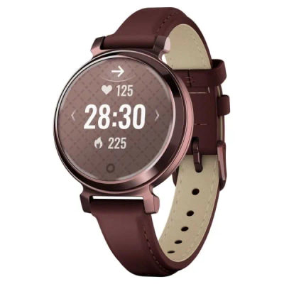 Garmin Lily 2 Classic Dark Bronze / Mulberry (с кожаным ремешком)