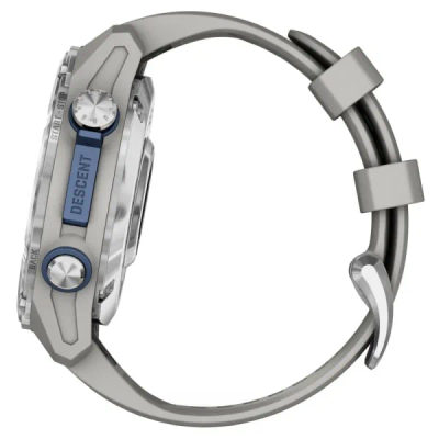Дайвинг компьютер Garmin Descent Mk3 43 мм Stainless Steel / Fog Gray Silicone Band — 7