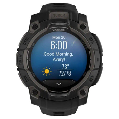 Garmin Instinct 3 — 45 мм AMOLED Black — 4