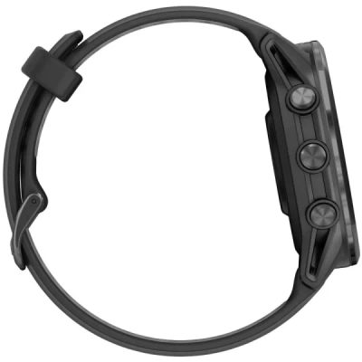 Garmin Forerunner 970 Carbon Grey DLC Titanium Black / Translucent Whitestone — 5