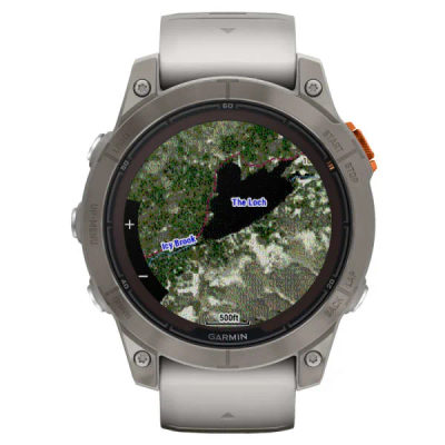 Garmin Fenix 7 Pro Sapphire Solar Titanium Fog Gray — 3