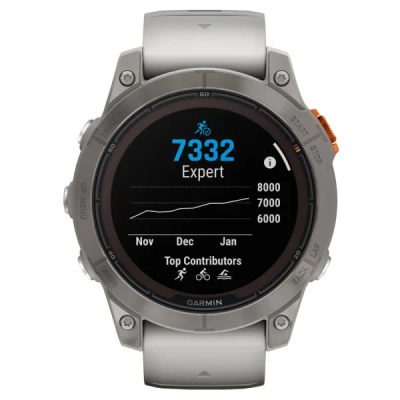 Garmin Fenix 7 Pro Sapphire Solar Titanium Fog Gray — 4