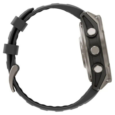 Garmin Fenix 8 Pro — 47 мм AMOLED Sapphire Titanium Graphite / Black — 6