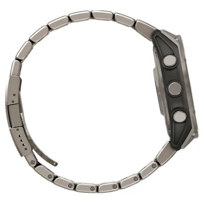 Garmin Fenix 8 — 47 мм AMOLED Sapphire Bare Titanium / Graphite / Titanium Band — 5