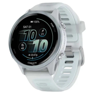 Garmin Forerunner 570 — 42 мм Cloud Blue / Translucent Whitestone