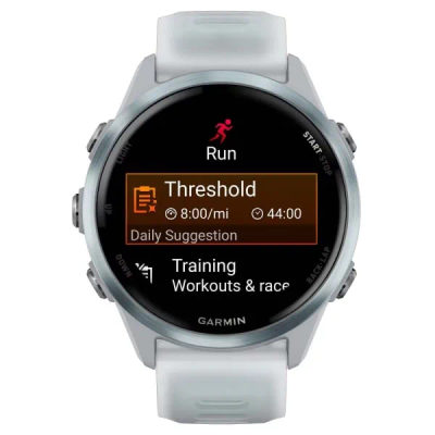Garmin Forerunner 570 — 42 мм Cloud Blue / Translucent Whitestone — 2
