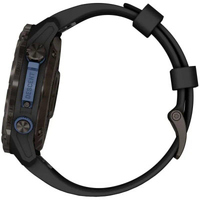 Дайвинг компьютер Garmin Descent Mk3i 51 мм Carbon Gray DLC Titanium / Silicone Band + Descent T2 — 6