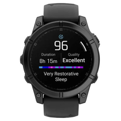 Garmin Fenix E — 47 мм AMOLED Slate Gray / Black — 4