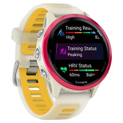 Garmin Forerunner 570 — 42 мм Raspberry / Translucent Bone / Mango — 3
