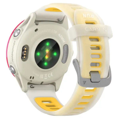Garmin Forerunner 570 — 42 мм Raspberry / Translucent Bone / Mango — 6