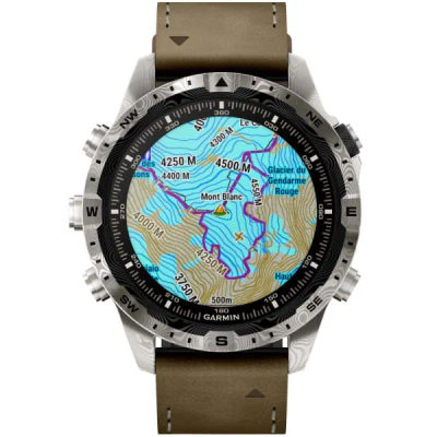 Garmin MARQ Adventurer (Gen 2) Damascus Steel Edition — 3