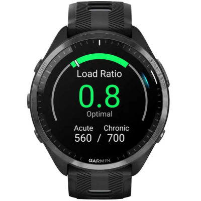 Garmin Forerunner 965 Black / Powder Gray DLC Titanium — 10