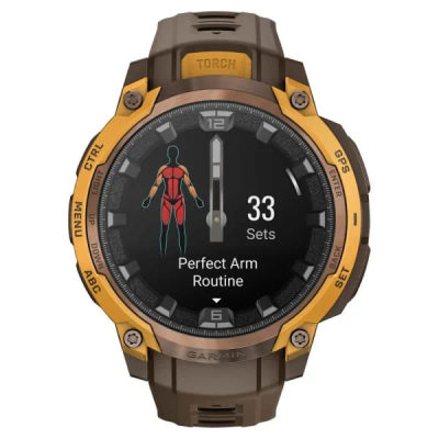 Garmin Instinct Crossover AMOLED Bronze / Sunburst — 3