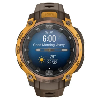 Garmin Instinct Crossover AMOLED Bronze / Sunburst — 9