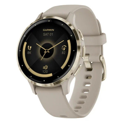 Garmin Venu 3S Soft Gold / French Gray — 2