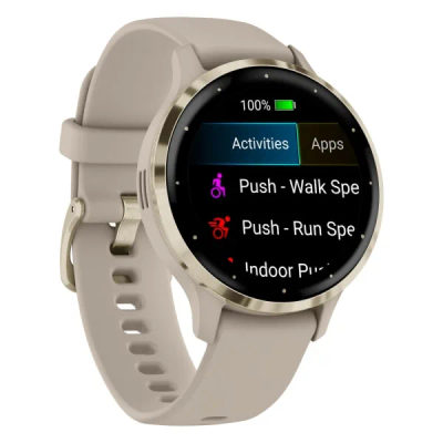 Garmin Venu 3S Soft Gold / French Gray — 5