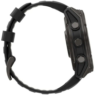 Garmin Fenix 8 Pro — 51 мм AMOLED Sapphire Carbon Gray DLC Titanium Black / Pebble Gray — 7