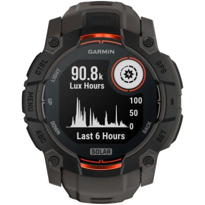 Garmin Instinct 3 — 50 мм Solar Black / Charcoal — 2