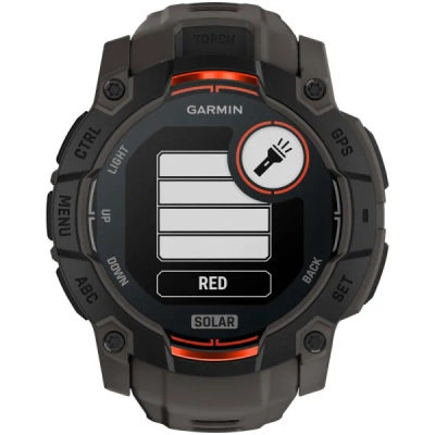 Garmin Instinct 3 — 50 мм Solar Black / Charcoal — 3
