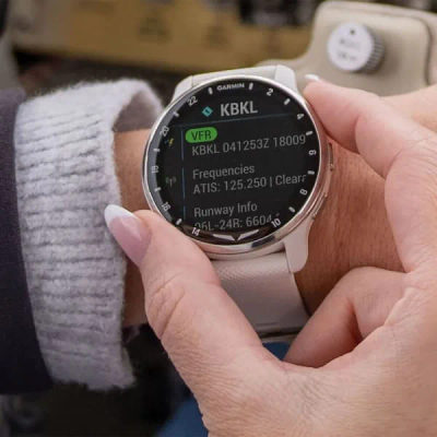 Garmin D2 Air X10 Ivory / White — 8
