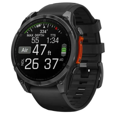 Garmin Fenix 8 — 47 мм AMOLED Slate Gray / Black — 2