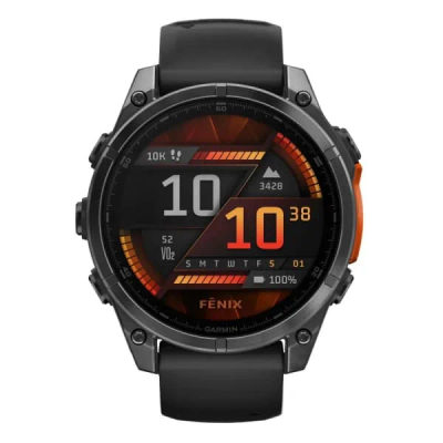 Garmin Fenix 8 — 47 мм AMOLED Slate Gray / Black — 3