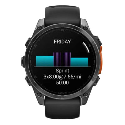 Garmin Fenix 8 — 47 мм AMOLED Slate Gray / Black — 4
