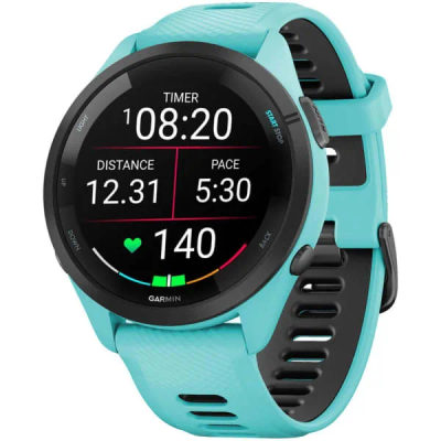 Garmin Forerunner 265 Aqua / Black — 2